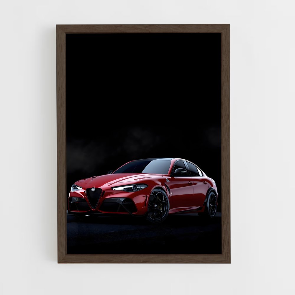 Poster Alfa Vision – affiche Alfa Romeo (vue 5)